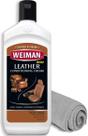 Condicionador de couro Cream Weiman 3 em 1 para móveis, carros