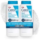 Condicionador de limpeza de cabelo CeraVe 2 em 1 anti-caspa 355ml
