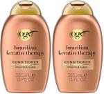 Condicionador de suavização de cabelo OGX Ever Straightening 385mL x2