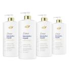 Condicionador Dove Intensive Repair para cabelos danificados, 828 ml, 4 unidades Condicionador Dove Intensive Repair para cabelos danificados, 828 ml, 4 unidades