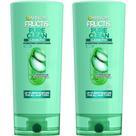 Condicionador Garnier Fructis Pure Clean Hydrating 620 ml (pacote com 2)