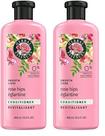 Condicionador Herbal Essences Rose Hips Smooth 400 ml (pacote com 2)