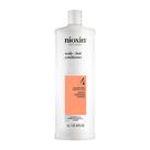 Condicionador Nioxin System 4 Scalp Therapy 1L tratado a cores