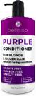 Condicionador roxo BELLISSO para cabelos loiros - sem sulfatos e parabenos