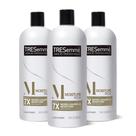 Condicionador TRESemmé Moisture Rich para cabelos secos 828 ml (pacote com 3)