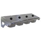 Condimentadora de Parede 4 Cubas Inox 1/6 100mm - Aisa