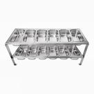 Condimentadora Pizzaiolo Inox 12 Cubas para Restaurantes