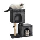 Condomínio de 2 andares Cat Tree Amazon Basics para gatos que vivem em ambientes fechados