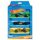 Condor Hot Wheels Kit 3 Escovas Dentais Macias Infantil Trip M Coloridas Higiene Divertida