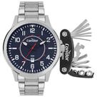 Condor Masculino Militar Prata Com Kit Chaveiro Multifunção- CO2115MXV/K4A