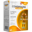 Condroless complex curcuma e colágeno tipo 2 60 comprimidos