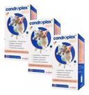 Condroplex 500 Mg Suplemento Para Cães E Gatos 60 Comp Kit 3