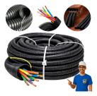 Conduíte 32mm 10m Com Guia Interna Resistente Conduíte 32mm 10m Com Guia Interna Resistente