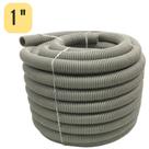 Conduíte Eletroduto Corrugado Flexível Cinza 3/4 e 1"