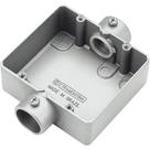 Condulete duplo 3/4 polegada tipo "CD" - sem tampa / rosca BSP / sem pintura Condulete duplo 3/4 polegada tipo "CD" - sem tampa / rosca BSP / sem pintura