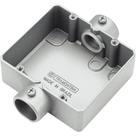 Condulete Duplo 3/4 Polegada Tipo "cd" - Sem Tampa / Rosca Bsp / Sem Pintura Tramontina Condulete Duplo 3/4 Polegada Tipo "cd" - Sem Tampa / Rosca Bsp / Sem Pintura Tramontina