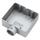 Condulete duplo 3/4 polegada tipo "ED" - sem tampa/sem rosca