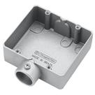 Condulete Duplo 3/4" Tipo "ed" - Sem Tampa / Sem Rosca / Sem Pintura Tramontina