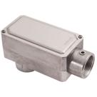 Condulete fixo 1" tipo "LB" - com tampa / rosca BSP / sem pintura
