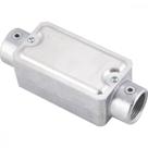 Condulete fixo 3/4" tipo "C" - com tampa / rosca BSP / sem pintura