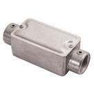 Condulete fixo 3/4" tipo "C" - com tampa / rosca BSP / sem pintura