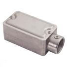 Condulete fixo 3/4" tipo "E" - com tampa / sem rosca / sem pintura