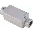 Condulete Fixo "C" 1.1/2" com tampa / sem rosca / com pintura