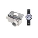 Condulete LL Wetzel + Tampa Redonda + Mod Tomada Redonda 10A