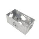 Condulete Multiplo Dailet Tipo X Sem Tampa 3/4" Alumínio