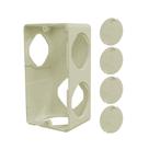 Condulete Pvc Branco Múltiplo 1 Pvc Lpb6 - 20 Wetzel