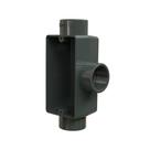 Condulete Pvc Cinza Sem Rosca T 1 Sem Tampa Tcsr - 20 Wetzel