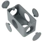 Condulete Pvc Múltiplo 1-2-3-4 Cinza Inpol