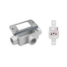 Condulete T+Tampa 2 Mod Wetzel+Mod Inter e Tomada Transmóbil