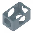 Condulete Tigre Sem Tampa 5 Entradas 3/4'' Condtop . / Kit C/ 10 Peças