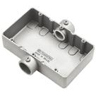 Condulete Triplo 3/4" Tipo "ct" - Sem Tampa / Rosca Bsp / Com Pintura Eletrostática A Pó Tramontina