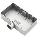 Condulete triplo 3/4" tipo "ET" - sem tampa / sem rosca / sem pintura