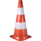 Cone 75cm Branco/Laranja POLIET - 7029000754 - VONDER Cone 75cm Branco/Laranja POLIET - 7029000754 - VONDER
