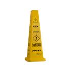 Cone bralimpia sinalização cuidado (port/ing/esp) Cone bralimpia sinalização cuidado (port/ing/esp)