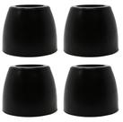 Cone de borracha Bumper Stop para caminhão de reboque de carga, pacote com 4