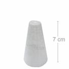 Cone de Isopor 7 cm para Artesanato, Decoração e Trabalhos Escolares