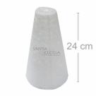 Cone de Isopor para Artesanato e Decoração 24 cm