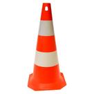 Cone de Sinalização Rígido 75 Cm Laranja e Branco Plastcor Cone de Sinalização Rígido 75 Cm Laranja e Branco Plastcor