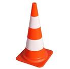 Cone laranja/branco flexivel normatizado ktl/fortline