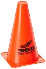 Cone Pylon 360 Athletics 23 cm em vinil vermelho