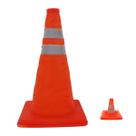 Cone Retratil Viario Sinalizador Portatil Obra Estrada Segurança Dobravel Flexivel Baliza Rodovia Estacionamento Cone Retratil Viario Sinalizador Portatil Obra Estrada Segurança Dobravel Flexivel Baliza Rodovia Estacionamento