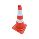 Cone Sinalização Semi Flexível 75cm