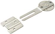 Conec p/tampo de mesas 9mm aco zin