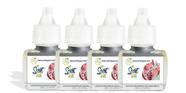 Conecte o purificador de ar Scent Fill Peppermint com 4 recargas