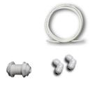 Conector 1/4 X 1/4 Ibbl + Cotovelo 1/4 X 1/4 + Mangueira 1/4