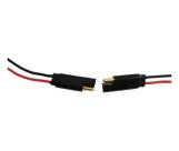 Conector 2 Vias com Fio 1mm